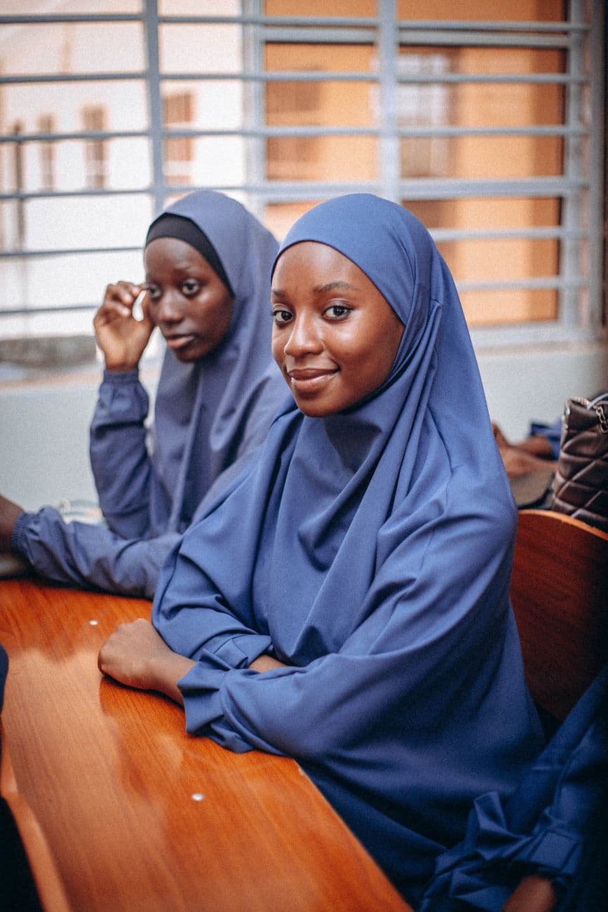 Student smiling